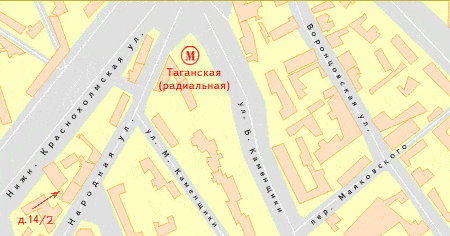 Схема проезда